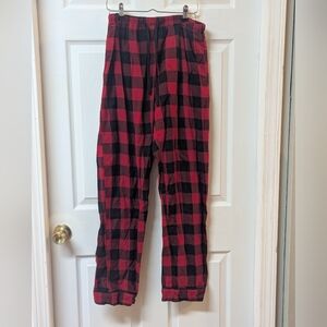 Wondershop Red and Black Plaid Men's M Sleepwear